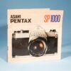 Pentax SP 1000 Camera Instruction Manual