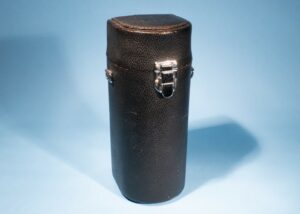 Asahi Pentax Takumar Hard Leather Case * Takumar 300mm f/6.3 M42 Mount Lens.