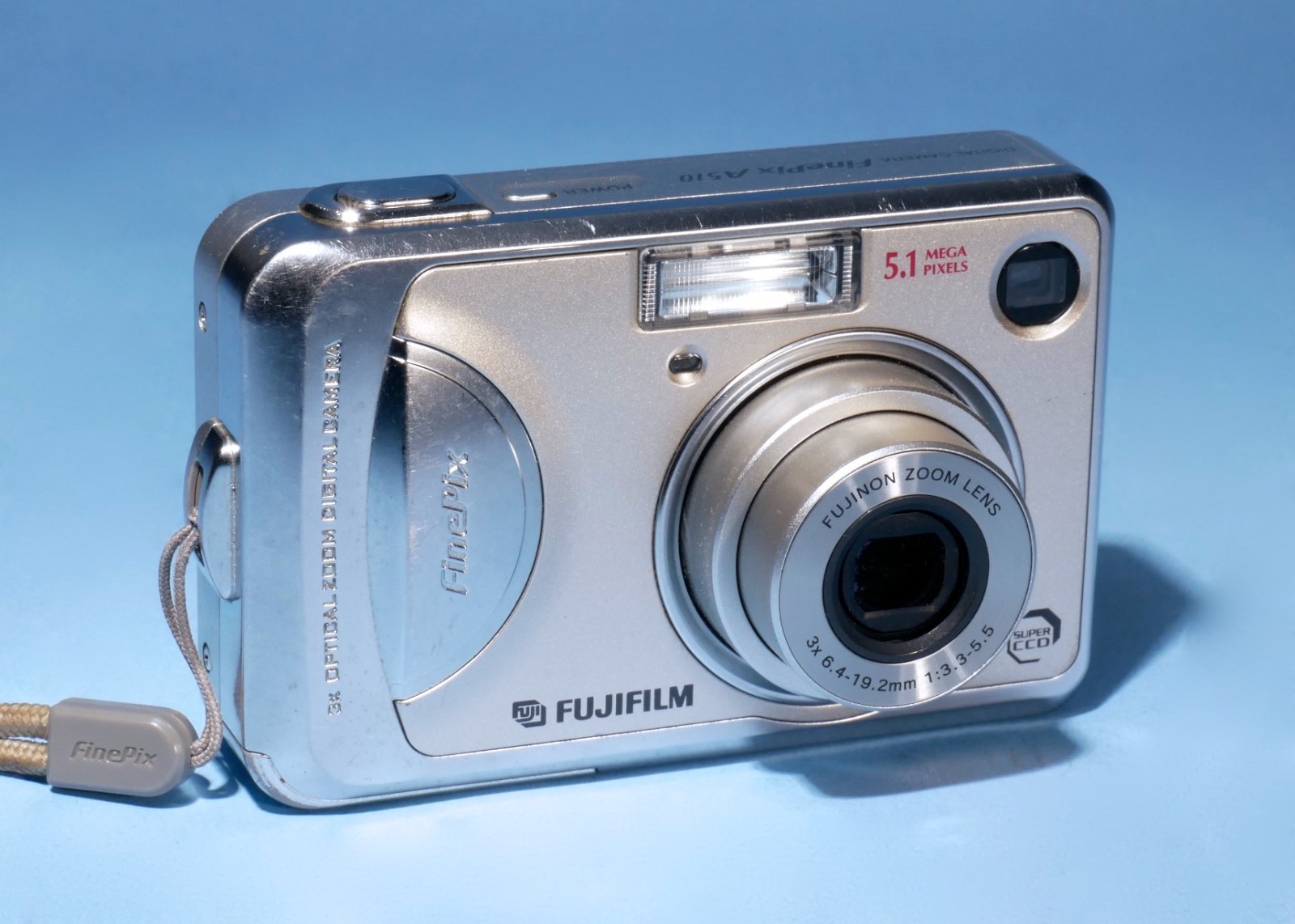 Fujifilm-FinePix-A510-Digital-Camera-51MP-3x-Optical-Zoom-Fully-Working-137066701736