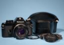 Nikon EM 35mm SLR Film Camera Series E 50mm f/1.8 Lens * Tested & Fully Working