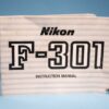 Nikon F-301 Instruction Manual