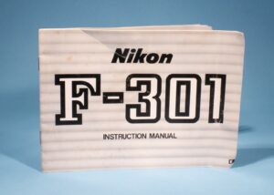 Nikon F-301 Instruction Manual