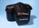Olympus 1.4n Semi-Hard Brown Leather Case * For OM-1 OM-2 OM-4 OM-3 Cameras
