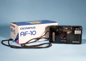 Olympus AF-10 35mm Film Point & Shoot Camera * Fully Working