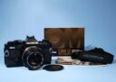 Olympus OM-2 Spot/Program 35mm SLR Film Camera Zuiko 50mm f/1.8 Lens * Excellent