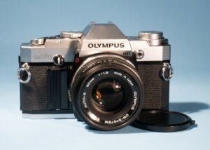 Olympus OM30 35mm SLR Film Camera Zuiko Auto-S 50mm f/1.8 Lens * Fully Working