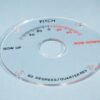 Panoramic Tripod Head Replacement Scale Disc -90 Degrees Per Rev Panning Index