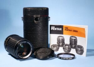 Pentax SMC 135mm f/3.5 Prime Lens * K1000, MX, ME Super, LX etc * Mint