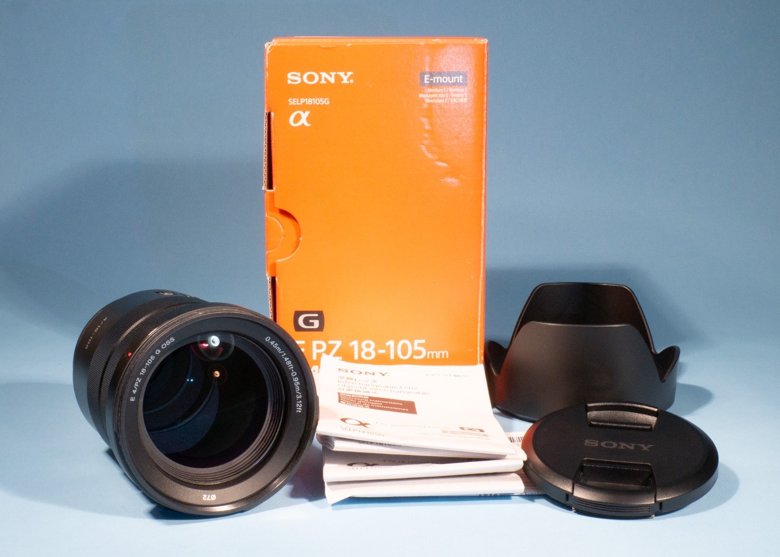 Sony-E-PZ-18-105mm-f4-G-OSS-Compact-Zoom-Lens-SELP18105G-E-Mount-MINT-137421755816