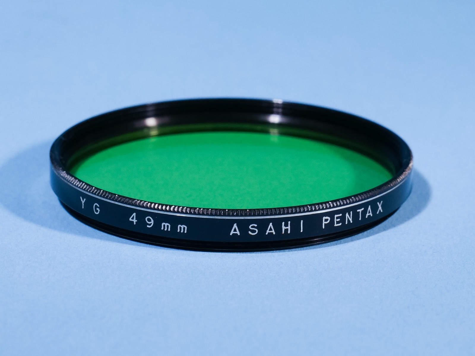 Asahi-Pentax-49mm-Green-YG-Filter-Excellent-137101744037