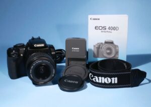Canon EOS 400D DSLR Camera 10.1MP EF-S 18-55mm f/3.5-5.6 II Lens * Fully Working