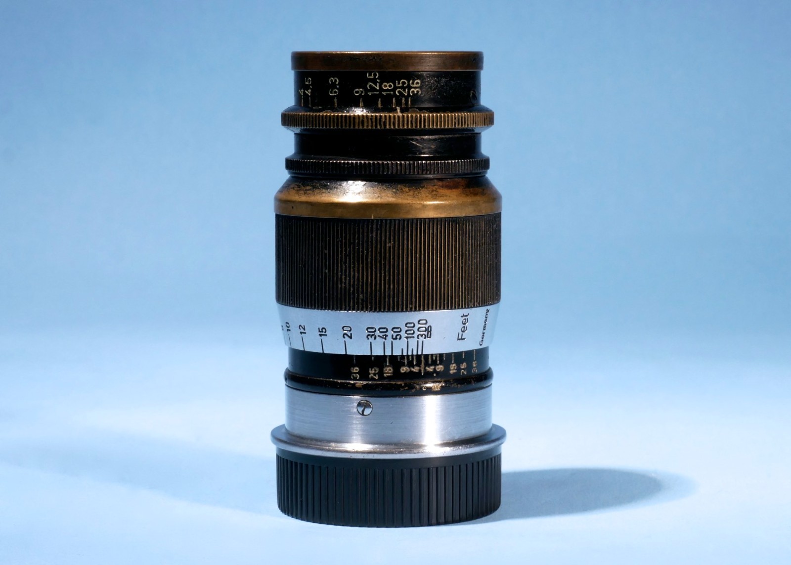 Ernst-Leitz-Leica-90mm-9cm-f4-Elmar-Black-Lens-LTM-M39-L39-39mm-136669767197-6
