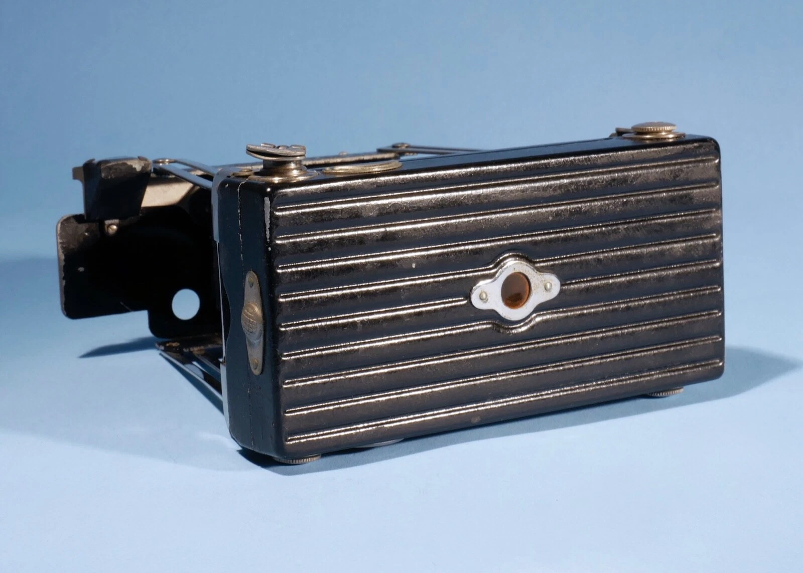 Houghton-Vest-Pocket-Ensign-Folding-Strut-Braced-127-Roll-Film-Camera-c1926-137547273477-4