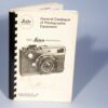 Leica Leitz General Catalogue of Photographic Equipment, 50th Anniversary Jan 74