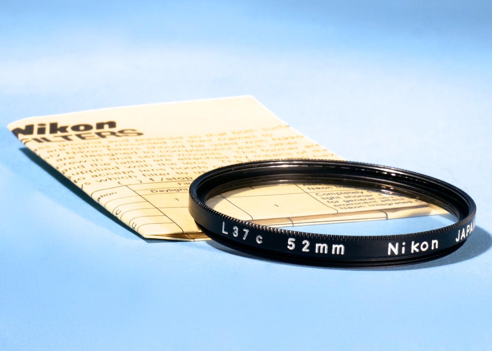 Nikon-52mm-L37c-UV-Filter-Excellent-136669767207