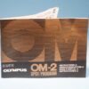 Olympus OM-2 Spot/Program Camera Instruction Manual * Excellent