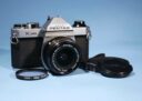 Pentax K1000 SLR 35mm Film Camera SMC Pentax-M 28mm f/3.5 Lens * New Seals