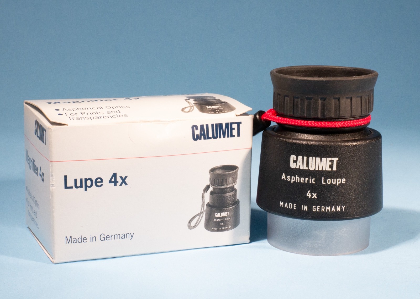 Calumet-Aspheric-4X-Focusing-Loupe-Excellent-Boxed-137752873538-2