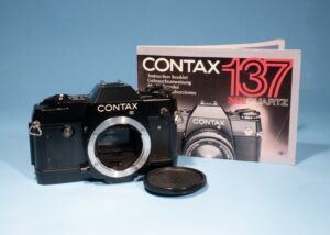 Contax 137 MA Quartz 35mm SLR Film Camera * Fully Working