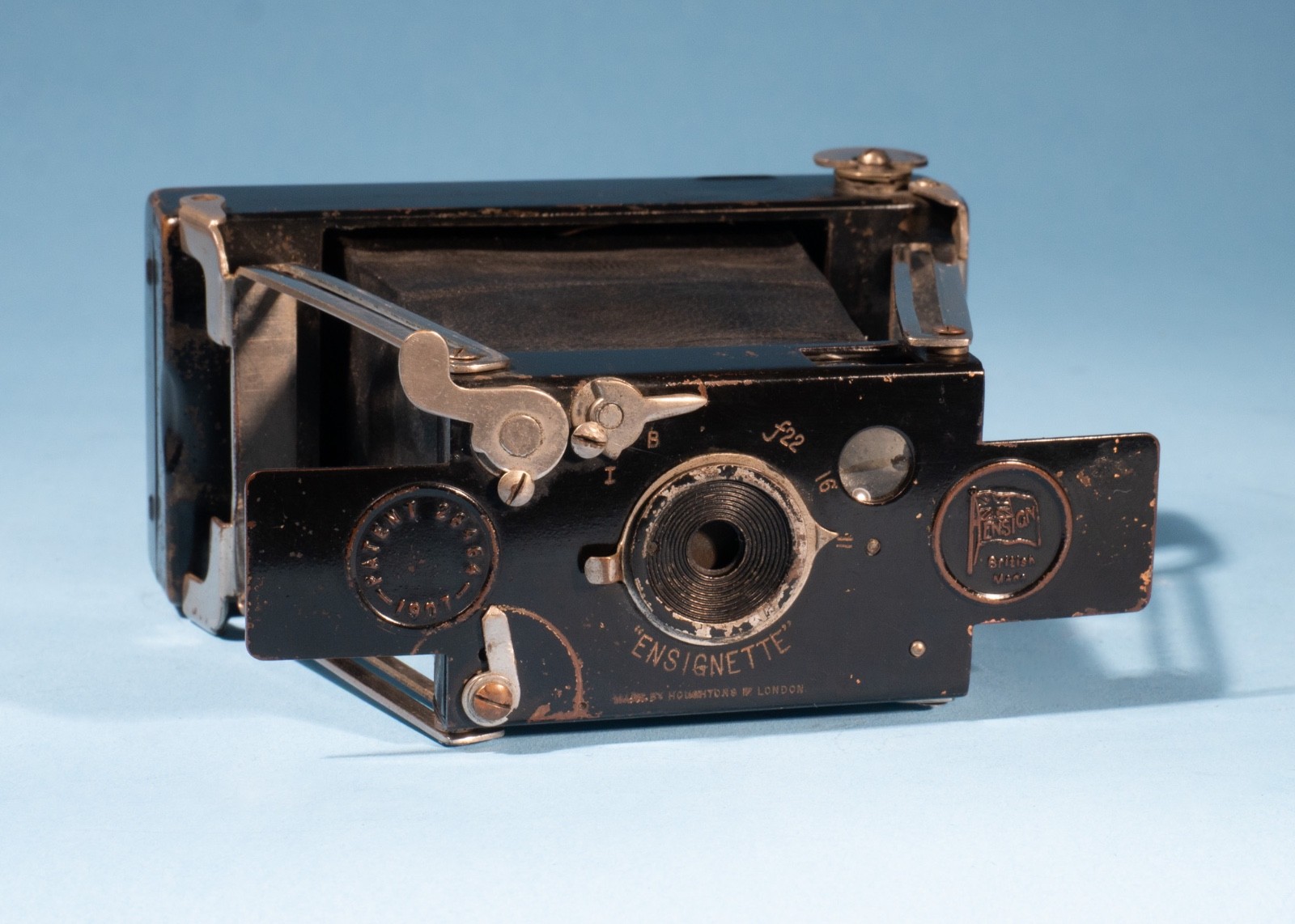 Houghtons-Ensignette-No2-Folding-Camera-1907-Fully-Working-137749068708