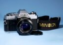 Minolta X-300 35mm Film SLR Film Camera MD 50mm f/1.7 Prime Lens *Fully Working