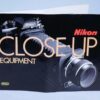 Nikon Close Up Equipment * Micro Macro Repro * Marketing Brochure Booklet