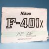 Nikon F-401X Instruction Manual