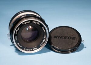 Nikon Nippon Kogaku Nikkor-S 5cm f/2 Prime Lens Pre Ai * PAT.PEND. Excellent