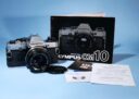 Olympus OM-10 35mm SLR Film Camera Zuiko 50mm f/1.8 Lens * Fully Working