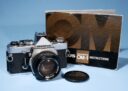 Olympus OM-1n MD 35mm SLR Film Camera Zuiko 50mm f/1.8 Lens * Fully Working