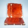 Antique Wooden 10x8 Plate Holders X3 + 1 Half Frame Mask 6½ × 4¾ Large Format