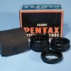 Asahi Pentax Extension Tube Ring 1 2 3 Set * M42 *  Excellent
