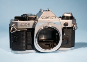 Canon AE-1 35mm SLR Film Camera Body * New Seals & Fully Working * Excellent