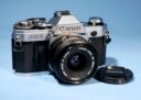 Canon AE-1 35mm SLR Film Camera FD 50mm f/1.8 Lens * Fully Working