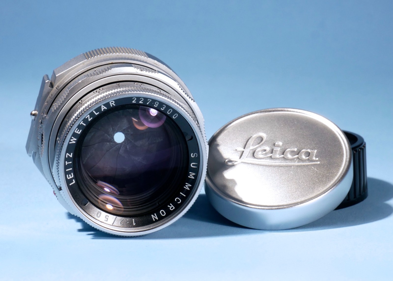 Leica-Leitz-Wetzlar-Summicron-M-50mm-f2-Lens-DR-Dual-Range-Goggles-Excellent-136679825569-3
