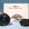 Nikon Nikkor 28mm f/3.5 Prime Wide Lens Pre AI * Excellent & Fully Working