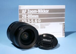 Nikon Nikkor AF 28-80mm f/3.3-5.6G Zoom Lens * Tested & Fully Working