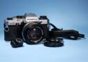 Olympus OM-10 35mm SLR Film Camera 50mm f/1.8 Lens * Fully Working