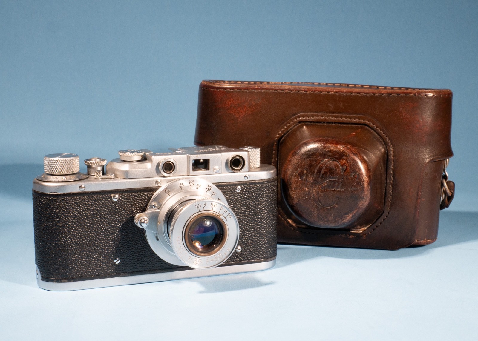 Zorki-1-D-35mm-Rangefinder-Camera-50mm-f35-Lens-Tested-Fully-Working-137710967319